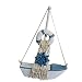 Produktbild Generic Maritime Holz Mini Segelboot Segelschiff / Boot-Modell Tisch Geschenk Dekor - Boje