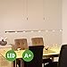 Produktbild LED Pendelleuchte "Sina" dimmbar (Design, Modern) in Alu aus Aluminium u.a. für Wohnzimmer & Esszimmer (8 flammig, A+, inkl. Leuchtmittel) von Lampenwelt | LED Hängelampe, LED Lampe, Deckenleuchte, Deckenlampe, Hängeleuchte, Wohnzimmerlampe