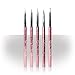 Nail Dotting Tool Set Pink Diamante Nail Art Pen Pack Professional Manicure Dotting Tools