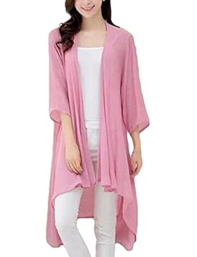 Indumenti Di Protezione Primavera E Autumn Cotton Abiti Da Spiaggia Sole Del Cardigan Scialle Oversize