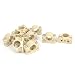 Produktbild Sourcingmap 18 mm Dia Wand montiert Kunststoff Rohr Clip Clamp Verschluss Khaki 100