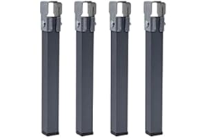 JIMENA Y SUS COSAS Patas de Camas distintas medidas y formas 40X30X30 RECTO para bastidor de 40 y 30mm y 30cm de altura. Gran Resistencia y Durabilidad. Fabricado en Europa. Patas Somier Base Tapizada Canapé y Cama nido