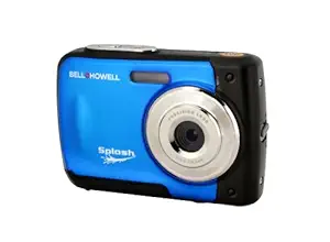 Bell+Howell Splash WP10-BL 16.0 Megapixel Waterproof Digital Camera with 2.4-Inch LCD & HD Video (Blue)