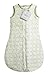 SwaddleDesigns zzZipMe Sack with 2-Way Zipper, Microplush Wearable Blanket, Puff Circles (Kiwi 6-12 Months)