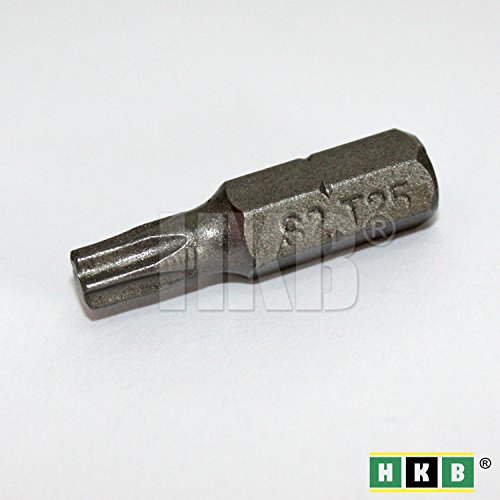 HKB® 20 Stück Torx Bits, T 25, 1/4″ x 25mm, Hochleistungsstahl - 2