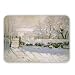 Produktbild The Magpie, 1869 (oil on canvas) by Claude.. - Mousepad - Natürliche Gummimatten bester Qualität - Mouse Mat