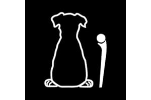 BIVBWQU Adesivo per Tergicristallo con Cane, Tergicristallo Adesivo per Tergicristallo Posteriore, Interessante Tergicristallo Adesivi per Cani, Decalcomanie per Auto Parabrezza Posteriore