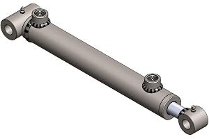 Hydraulcylinder dubbelverkande med tvärbussningar olika Varianter (32/20, 150 mm)