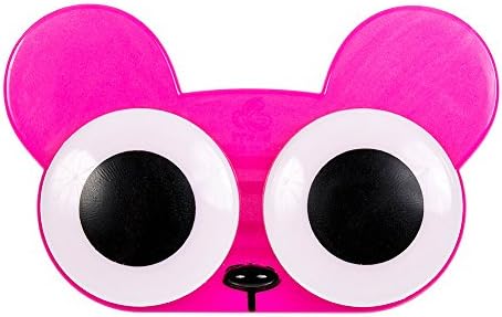 Coloured Contacts Bear Lens Case (Dark Pink)