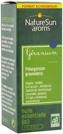 Nature Sun Aroms - Geranium Organic scented Oil - Economic 30 ml