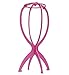Cool2day® Folding Stable Durable Wig Hair Hat Cap Holder Stand Holder Display Tool Black Pink Blue (Pink)