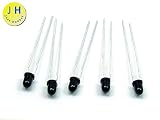 sensor fotodiodo arduino Compatible Arduino POPESQ® - 5 Piezas/pcs x IR Fotodiodo 3 mm/Photodiode IR Sensor de luz Light Sensor Arduino #A845