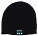 Produktbild iSuperb Bluetooth Mütze Stirnband Für Damen und Herren Winter Strick Sport (Schwarz)