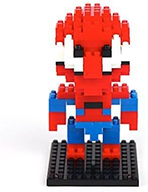 Attoblock New Diamond microblock Cartoon Toys Action Figure [Spiderman] Parent-child Games Building Blocks Children's Educational Toys - Retail Packaging