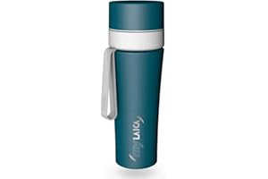 Laica MyLaica Borraccia Filtrante in Acciaio, Verde, 0.55 LT, 1 Filtro