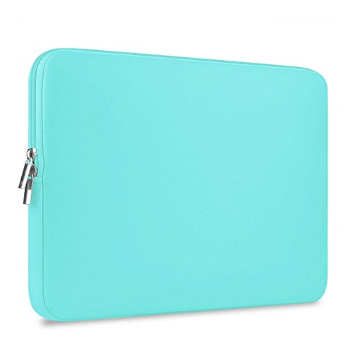 ROSENICE Laptop H  lle Tasche f  r 13 Zoll Macbook Mac Air Pro Retina  Gr  ne Neopren Wasserdicht 