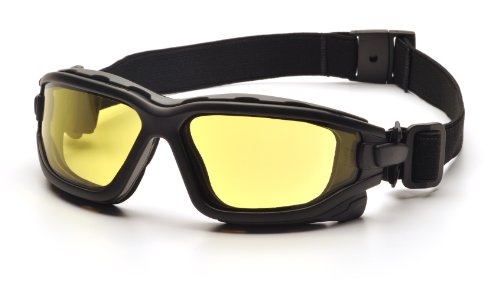 Pyramex Safety I-Force SB7030SDT Schutzbrille mit erhöhter Antibeschlagwirkung Feuerresistent, gelb - 2