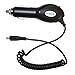Price comparison product image LENOVO Tab 2 A7-30 Black Micro USB 1000 mAh Coiled Tangle Proof In Car Charger with LED Indicator MicroUSB Travel Charger BY SHUKAN®