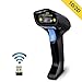 Produktbild LNLJ 2D-Barcode-Scanner Kabelloser, vielseitiger 2-in-1-Anschluss (2,4 GHz Wireless + USB 2.0 verkabelt) 200M Wireless-Übertragungsentfernung, Hohe Erkennung