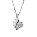 Produktbild hohe qualität - / 16gb / 32 gb / 64 / mode - schmuck - glänzende crystal diamond anhänger usb high - speed - flash - memory - stick pen - drive disk - kette (16 gb, herz - anhänger) (silber) ...