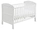 Babymore Aston Drop Side Cot Bed (White)