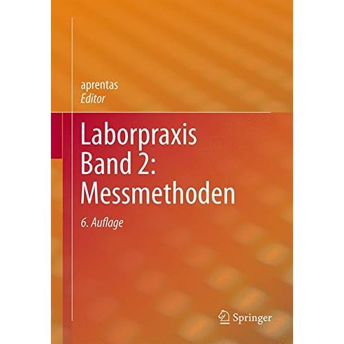 [PDF] Download Laborpraxis Band 2: Messmethoden Kostenlos