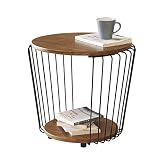 Material: madera + hierro (rodamiento estable, duradero, impermeable, a prueba de óxido)