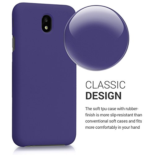 kwmobile HÃ¼lle fÃ¼r Samsung Galaxy J5 (2017) DUOS - TPU Silikon Backcover Case Handy SchutzhÃ¼lle - Cover Violett