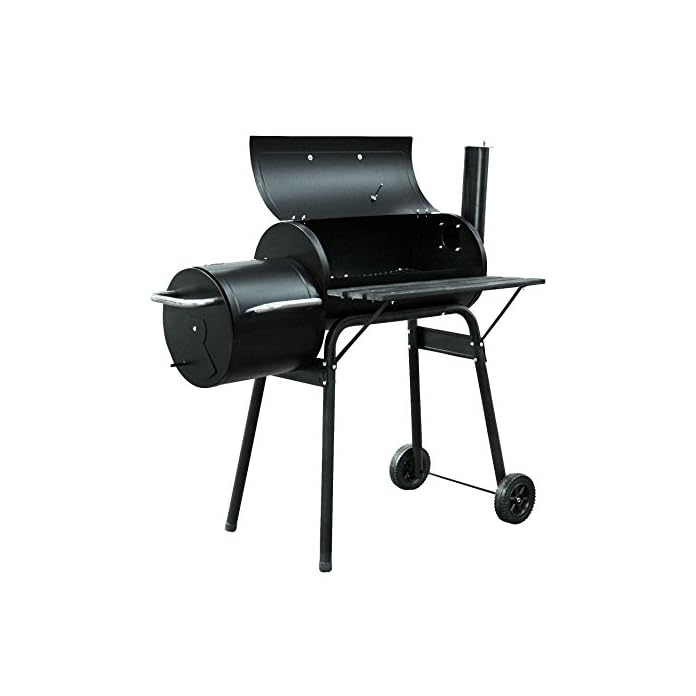 Grill Bbq Smoker Rucher Grillfarmer Grill Mit Rucherofen Inkl Grill Thermometer
