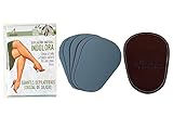 manopla depilacion natural silicio Sistema rápido y fácil de aplicar. El guante depilatorio con laminas a base de Cristal mineral de Silicio elimina el vello y las células muertas, dejando una piel perfecta y mas suave después de su uso. Utilizado con regularidad debilita y retrasa el crecimiento del vello.