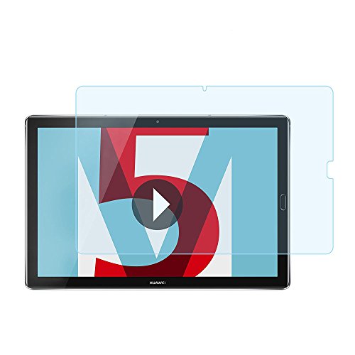 Preisvergleich Produktbild Huawei Mediapad M5 Panzerglas, Acelive Gehärtetem Glas Panzerfolie Schutzfolie Displayschutzfolie Folie für Huawei Mediapad M5 / M5 Pro 10,8 Zoll