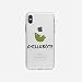 Produktbild licaso Apple iPhone X Handyhülle Smartphone Apple Case aus TPU mit Chillkröte Print Motiv Slim Design Transparent Cover Schutz Hülle Protector Soft Aufdruck Lustig Funny Druck
