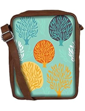 Snoogg , Damen Umhängetasche mehrfarbig multi