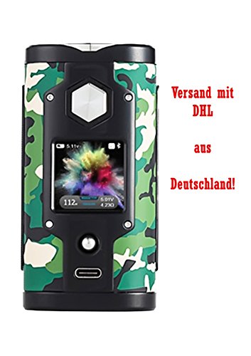 Preisvergleich Produktbild Yihi SX Mini G-Class SX 550J 200W Camouflage Grün Akkuträger E Zigarette + Geschenktüte
