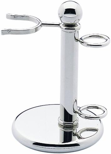 Plissons 5241 Nickel-Plated Holder for Shaving Brush and Razor