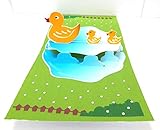 3D PopUp Happy Mothers Day Birthday Greeting Card Best Gift Mom Baby Shower Newborn Naming Ceremony