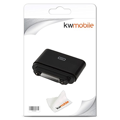 kwmobile Magnetischer USB 2.0 Adapter zur Verbindung des Sony Xperia Tablet Z2 / Xperia Z1 / Z1 Compact / Z2 / Z3 mit dem Magnetladeanschluss in Schwarz - 6