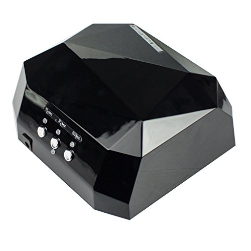 CCFL+LED Nail Lamp Dryer Light 36W for Gel Nail Polish Nail Phototherapy Machine Color Black