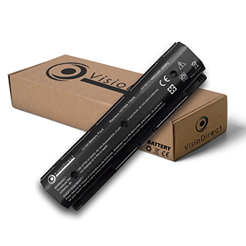 Visiodirect® Laptop Akku für Laptop HP COMPAQ PAVILION 15-E055ST 11.1V 4400mAh