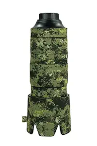 CAMOCOAT Lens Cover for Nikon AF VR 80-400mm F/4.5-5.6G ED | Water Resistant & All Terrain Protection | Dark Forest Green