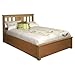 Produktbild Magnan Bett Framestead Größe: Doppelbett (4'15.24 cm)