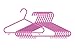 Premier Housewares Children's Hangers - Pink, Set of 10