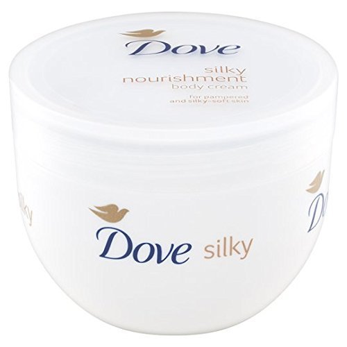Dove Silky Body Cream Pot 300ml Case of 6