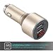 Produktbild iREIZTEC 34 W Dual USB-Auto-Ladegerät, W-Hammer, QC 3.0 Anschlüssen und 5 V/2.1 A für iPhone X 8 7 6s 6 Plus, iPad Pro Air, Galaxy-S8 S7 S6 Edge Plus Note 5, LG G6 V10, HTC Nexus Pixel und mehr