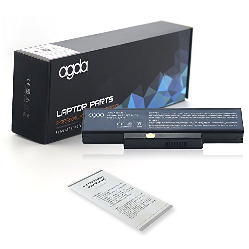 AGDA®Neu Externer Notebook Laptop Batterie Akku Kapazität für ASUS A32-K72 A32-N71 K72 K73E K73J K73S N73 X72D A72 X77 70-NX01B1000Z Li-ion 6-Zellen 10.8V 5200mAh - 5
