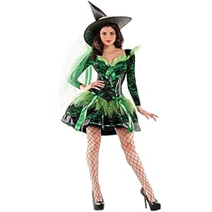 LaLaAreal Disfraz Bruja Reina de Corazones Mujer para Halloween, Carnaval