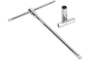 JNNJ 2 Pièces Douilles à Bougies, Universel Clé à Bougie Allumage, Outil Universel Retrait De Douille Bougie D'allumage, Clé à Bougie Paroi Mince pour Retirer Les Bougies D'allumage Automobiles