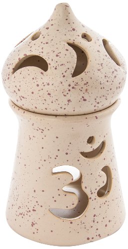 Berk KH-281 Räucher-Zubehör - Om Räucherstövchen aus Ton mit Schale und Sieb