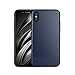 Produktbild Für iPhone XS Max 6,5 Zoll, TPU Schutzhülle Carbon Fiber Pattern Thin Anti-Kratz Soft Shell für iPhone XS max[Kratzfest][Stoßfest] (Blue)