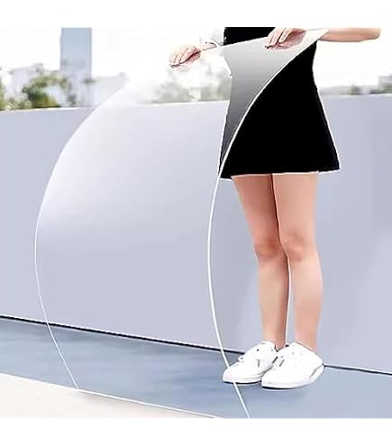 Lámina De Policarbonato Transparente 0,8 Mm - Tamaño 0,6x1 M, Para Invernaderos, Toldos, Cubiertas De Patio, Resistente A Impactos Y UV